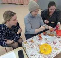Родители приняли участие в семейной мастерской Родители приняли участие в семейной мастерской.